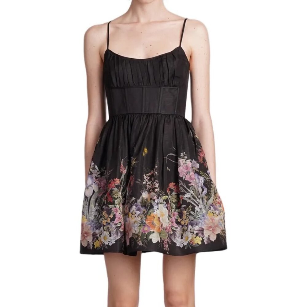 Black Cocktail Mini Dress sz  S
